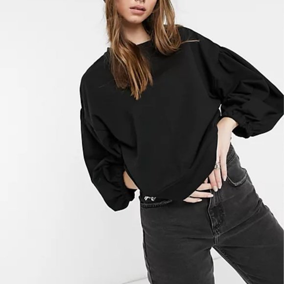 Banana Republic Sweatshirt Puff Balloon 